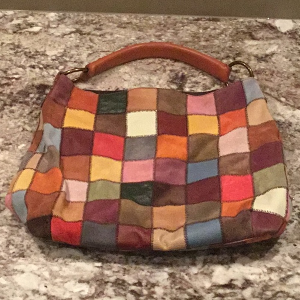 Lucky Brand Patchwork Hobo